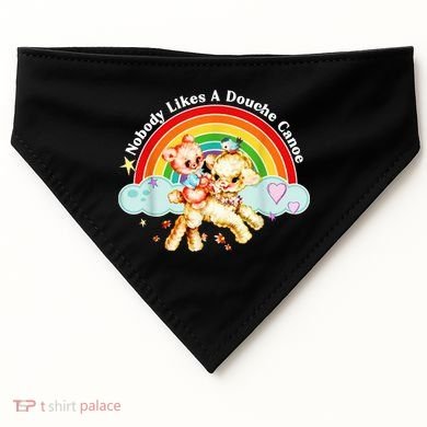 Nobody Likes A Douche Canoe USA-Made Doggie Bandana