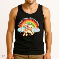 Nobody Likes A Douche Canoe Tank Top thumb 3