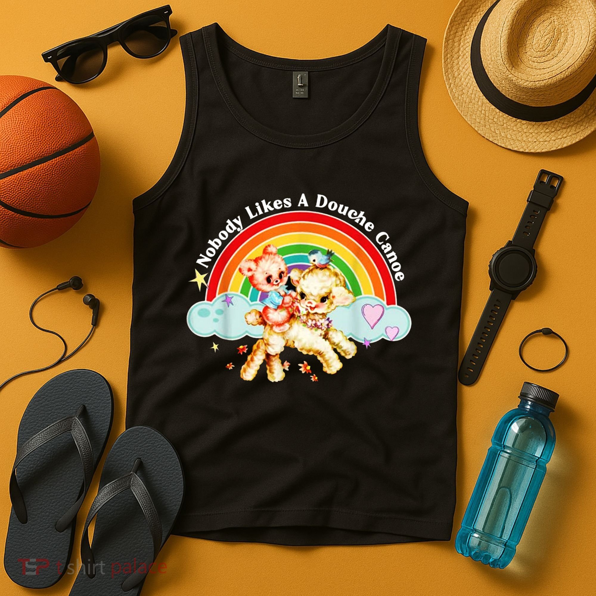 Nobody Likes A Douche Canoe Tank Top