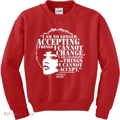 No Longer Accepting Things I Cannot Change Kids Sweatshirt