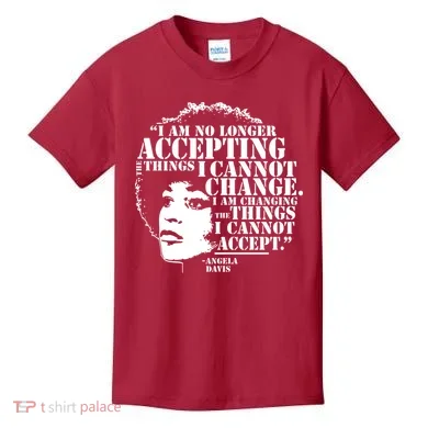 No Longer Accepting Things I Cannot Change Kids T-Shirt