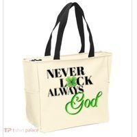 Never Luck Always God St Patrick’S Day Tote Bag thumb 2