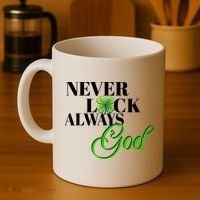 Never Luck Always God St Patrick’S Day Coffee Mug thumb 4