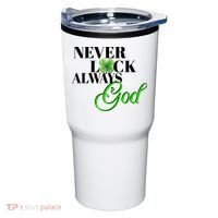 Never Luck Always God St Patrick’S Day Tumbler thumb 0