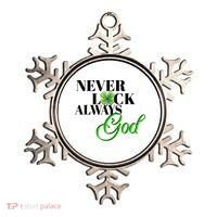 Never Luck Always God St Patrick’S Day Ornament thumb 0