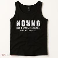 Nonno Like A Grandpa But Way Cooler Only Much Fathers Day Tank Top thumb 2