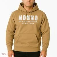 Nonno Like A Grandpa But Way Cooler Only Much Fathers Day Hoodie thumb 2