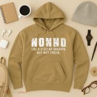 Nonno Like A Grandpa But Way Cooler Only Much Fathers Day Hoodie thumb 3
