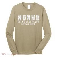 Nonno Like A Grandpa But Way Cooler Only Much Fathers Day Long Sleeve Shirt thumb 0