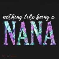 Nothing Like Being A Nana Cute Gift Long Sleeve Shirt thumb 2