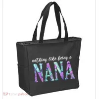 Nothing Like Being A Nana Cute Gift Tote Bag thumb 2