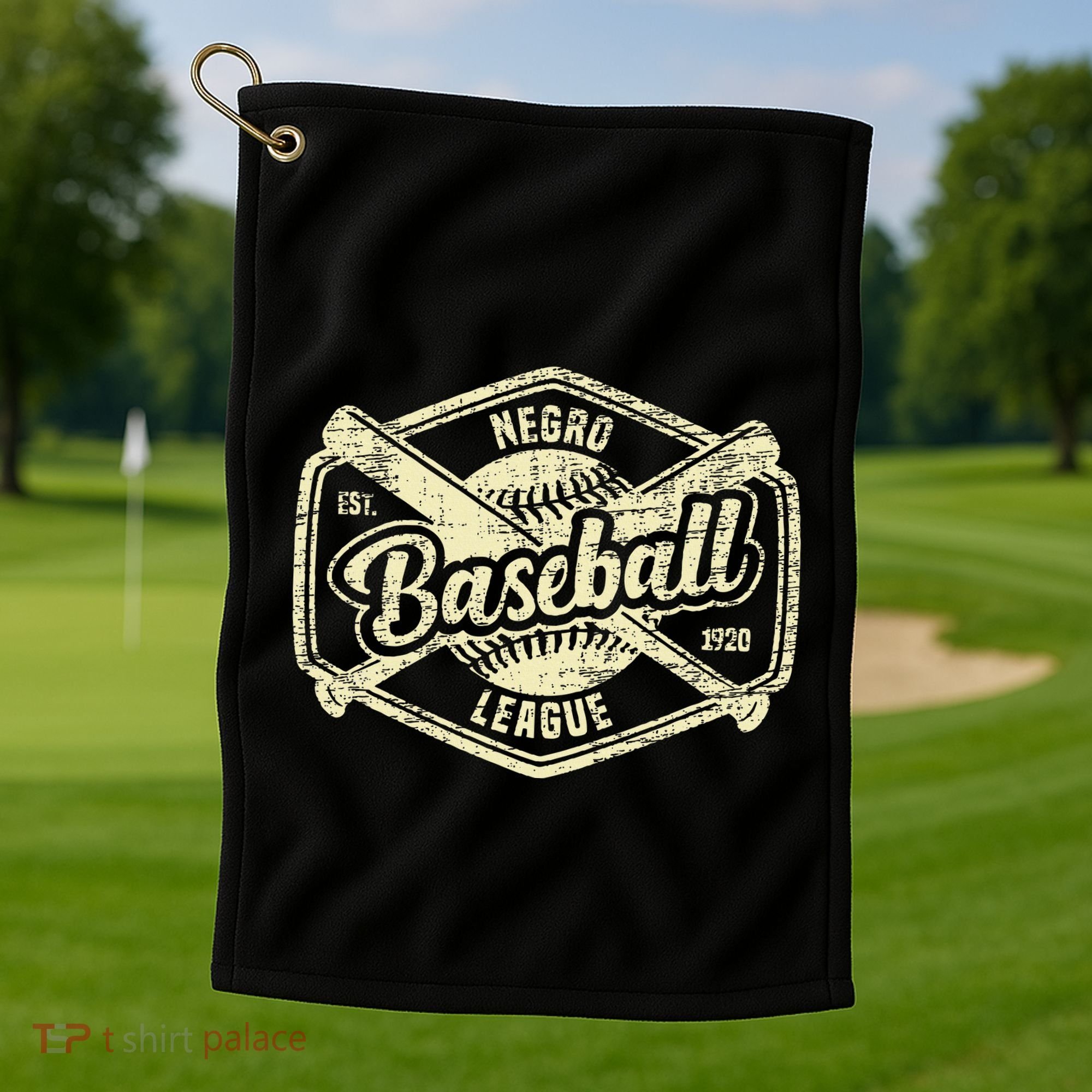 Negro League Baseball Apparel Black History Month Golf Towel