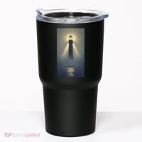 Nautical Lighthouse Beam Ocean Maritime Fog Tumbler thumb 0