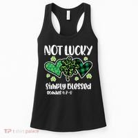 Not Lucky Blessed Christian   St Patrick Day Women's Tank Top thumb 0