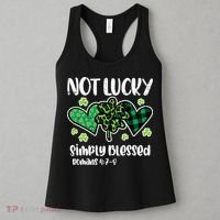 Not Lucky Blessed Christian   St Patrick Day Women's Tank Top thumb 3