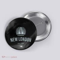 New London Connecticut Lighthouse Souvenir Button thumb 0