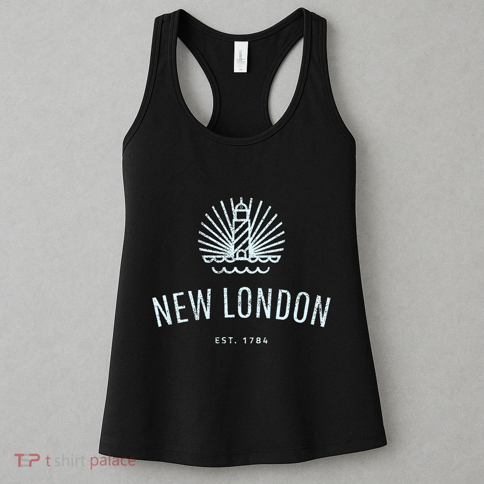 New London Connecticut Lighthouse Souvenir Women's Tank Top
