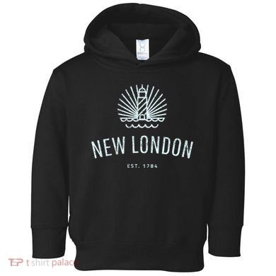 New London Connecticut Lighthouse Souvenir Toddler Hoodie