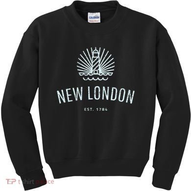 New London Connecticut Lighthouse Souvenir Kids Sweatshirt