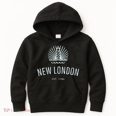 New London Connecticut Lighthouse Souvenir Kids Hoodie