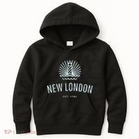 New London Connecticut Lighthouse Souvenir Kids Hoodie thumb 0
