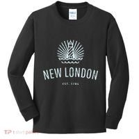 New London Connecticut Lighthouse Souvenir Kids Long Sleeve Shirt thumb 0
