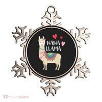 Nana Llama Cute Love Llamas & Alpacas Gift Tees Ornament thumb 0