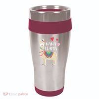 Nana Llama Cute Love Llamas & Alpacas Gift Tees 16oz Travel Tumbler thumb 0