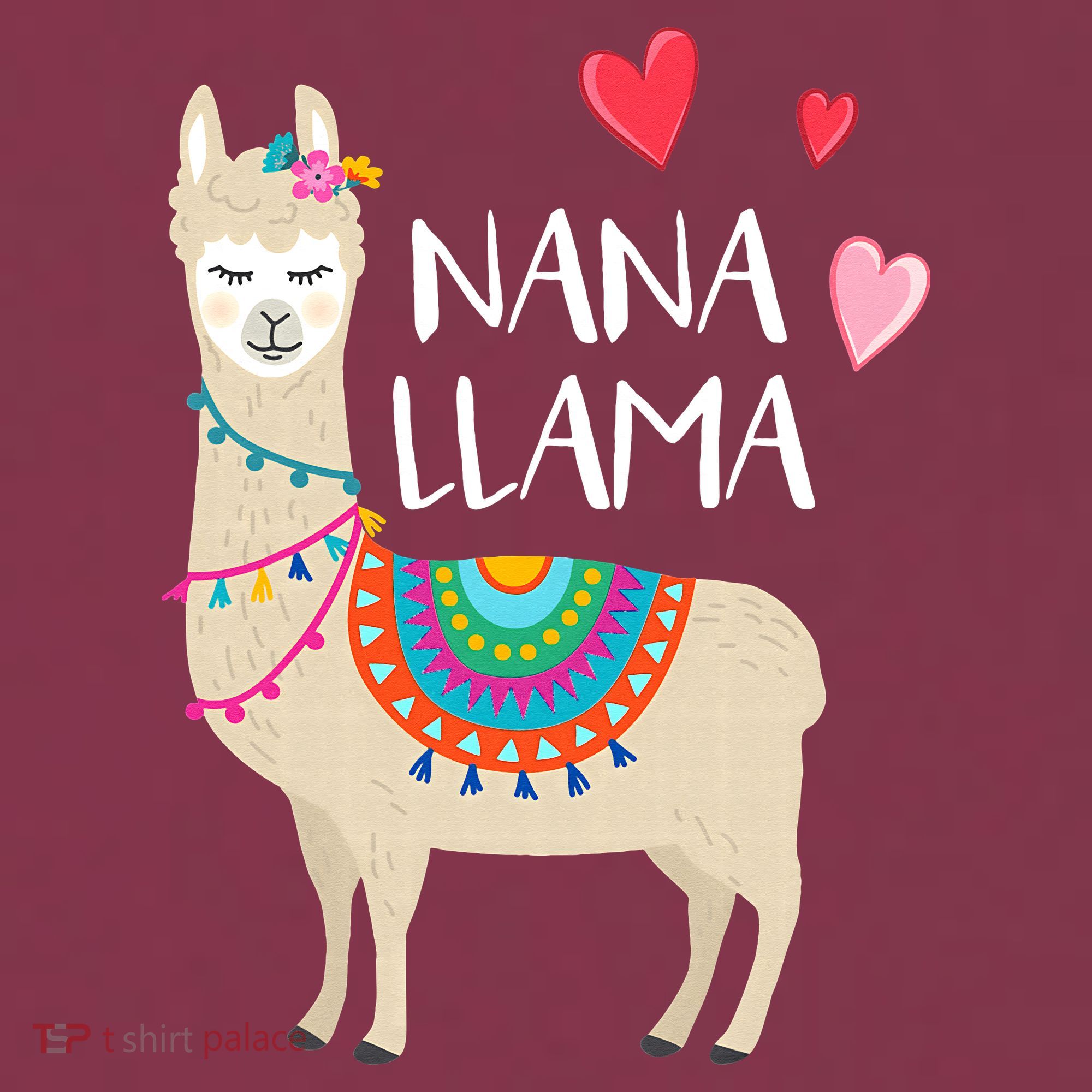 Nana Llama Cute Love Llamas & Alpacas Gift Tees 16oz Travel Tumbler