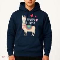 Nana Llama Cute Love Llamas & Alpacas Gift Tees Hoodie thumb 2