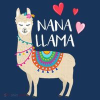 Nana Llama Cute Love Llamas & Alpacas Gift Tees Sweatshirt thumb 3