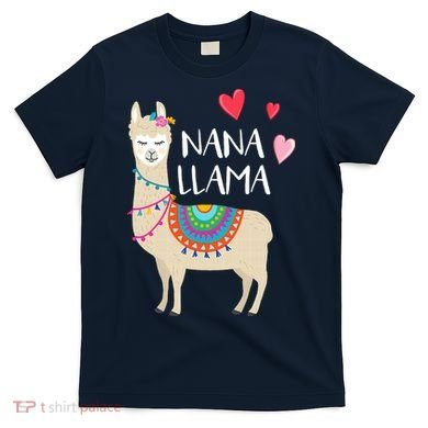 Nana Llama Cute Love Llamas & Alpacas Gift Tees T-Shirt