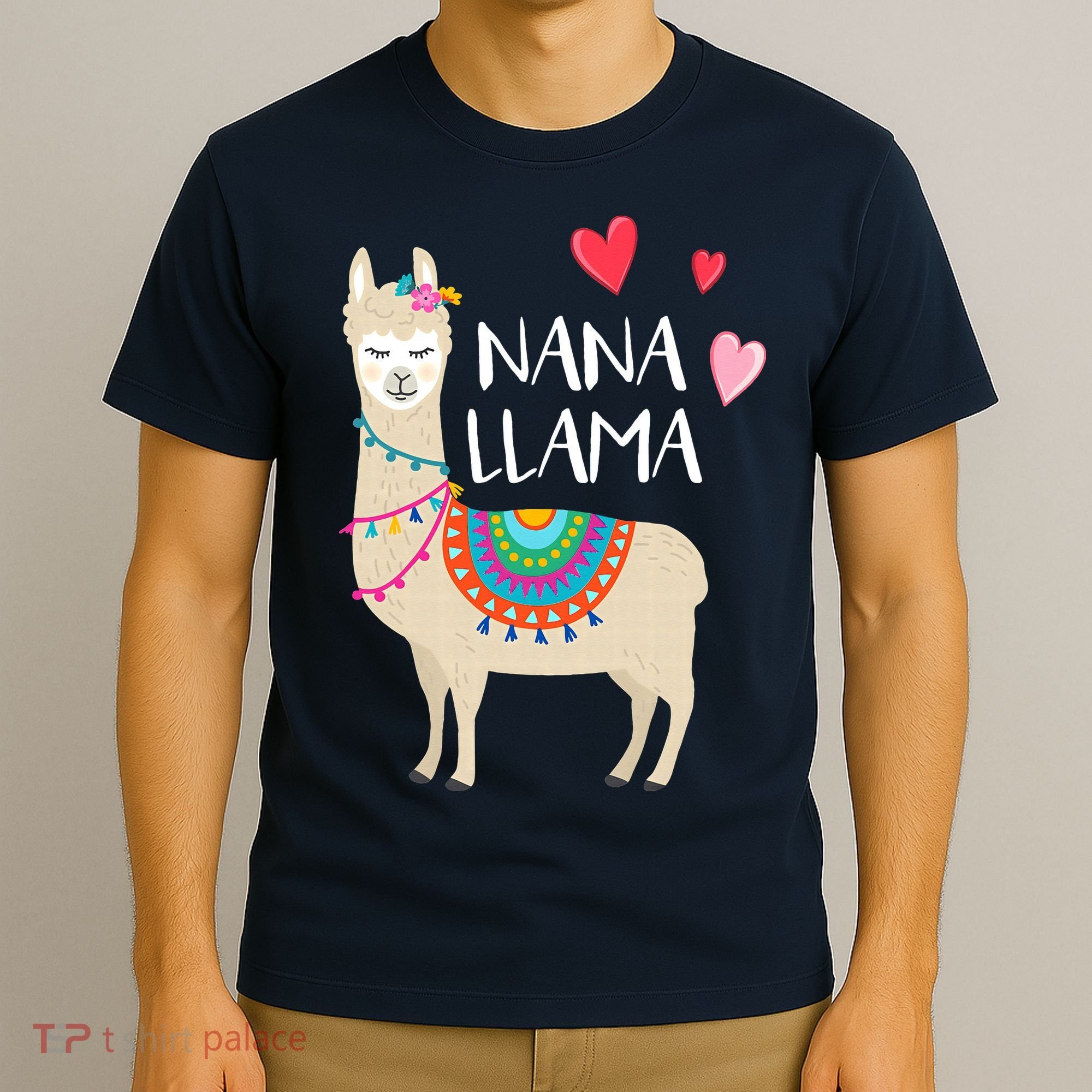 Nana Llama Cute Love Llamas & Alpacas Gift Tees T-Shirt