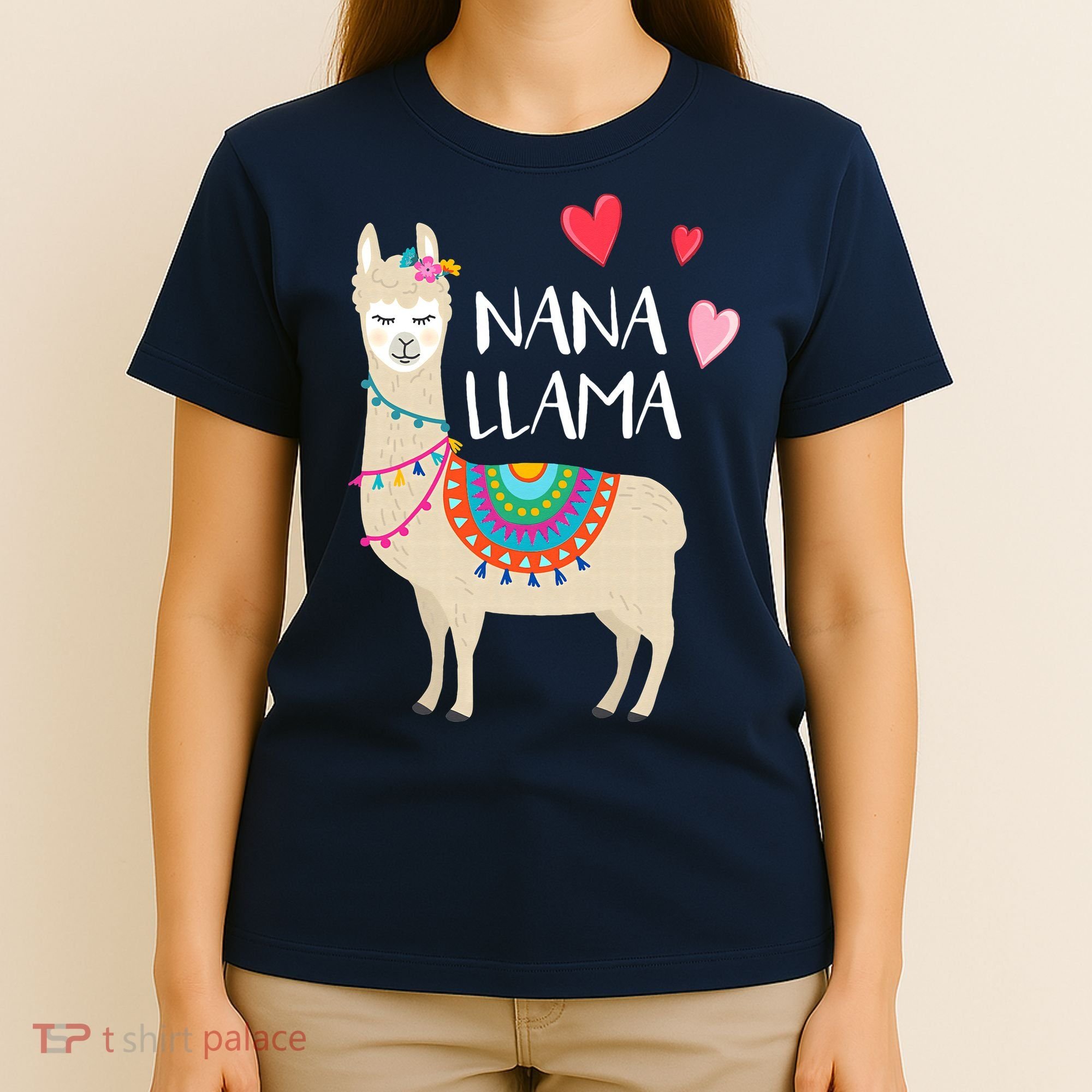 Nana Llama Cute Love Llamas & Alpacas Gift Tees T-Shirt