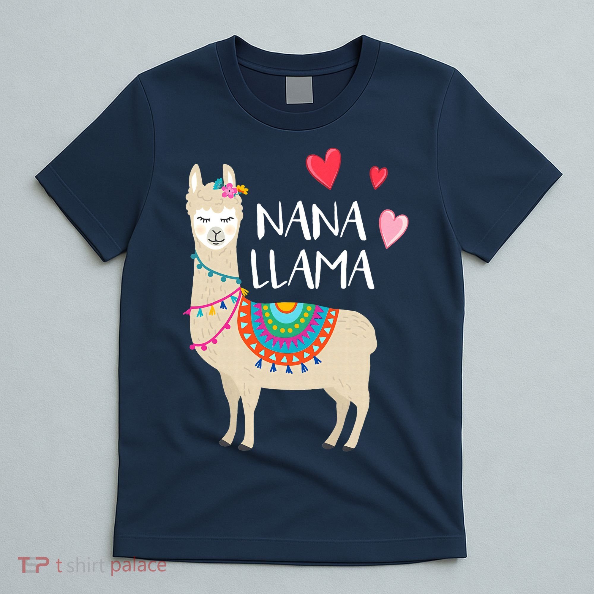 Nana Llama Cute Love Llamas & Alpacas Gift Tees T-Shirt