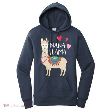 Nana Llama Cute Love Llamas & Alpacas Gift Tees Women's Hoodie