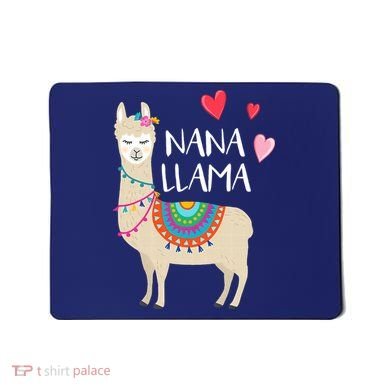 Nana Llama Cute Love Llamas & Alpacas Gift Tees Mousepad