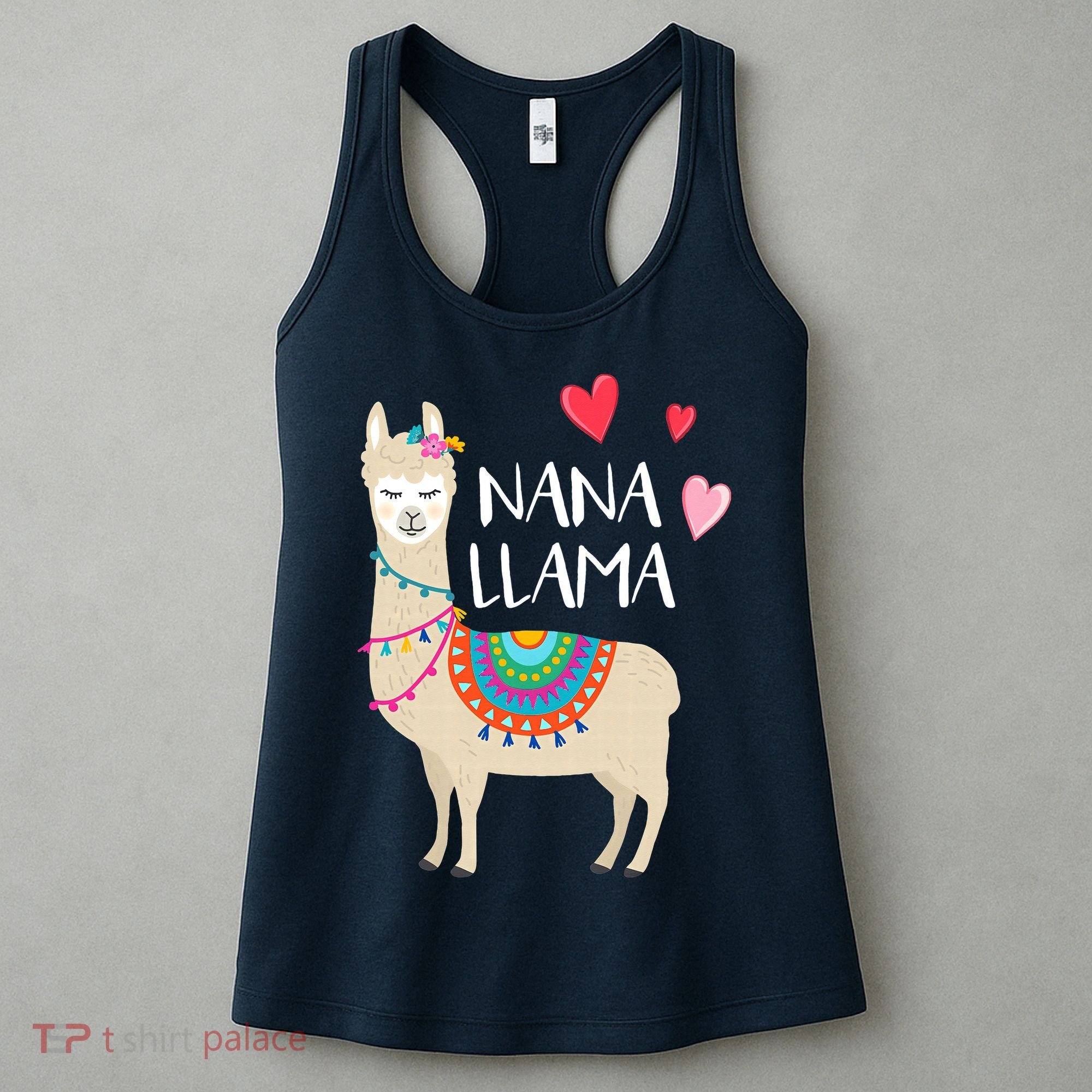 Nana Llama Cute Love Llamas & Alpacas Gift Tees Women's Tank Top