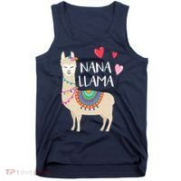 Nana Llama Cute Love Llamas & Alpacas Gift Tees Tank Top thumb 0