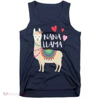 Nana Llama Cute Love Llamas & Alpacas Gift Tees Tank Top thumb 0