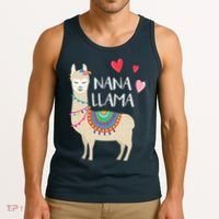 Nana Llama Cute Love Llamas & Alpacas Gift Tees Tank Top thumb 3