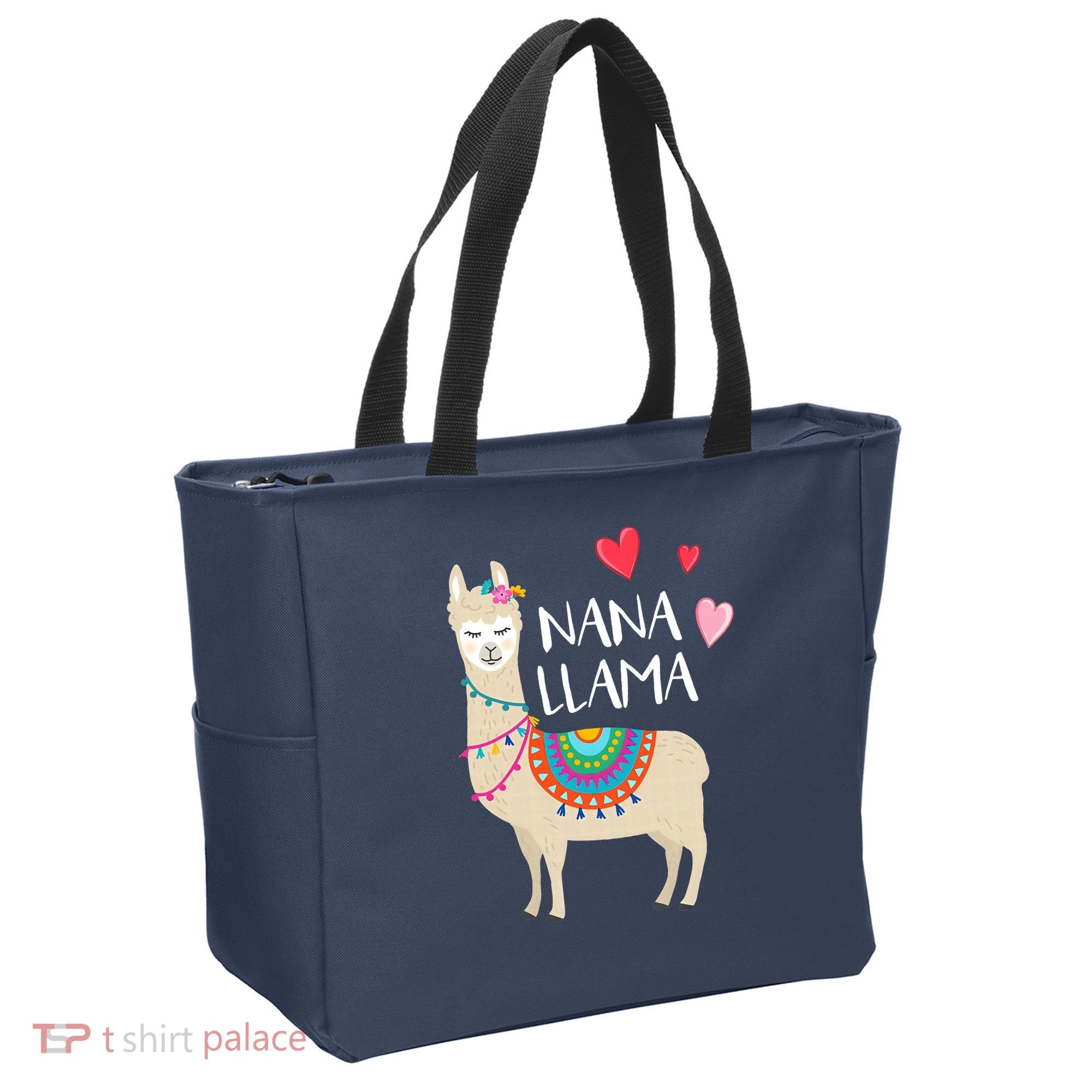 Nana Llama Cute Love Llamas & Alpacas Gift Tees Tote Bag