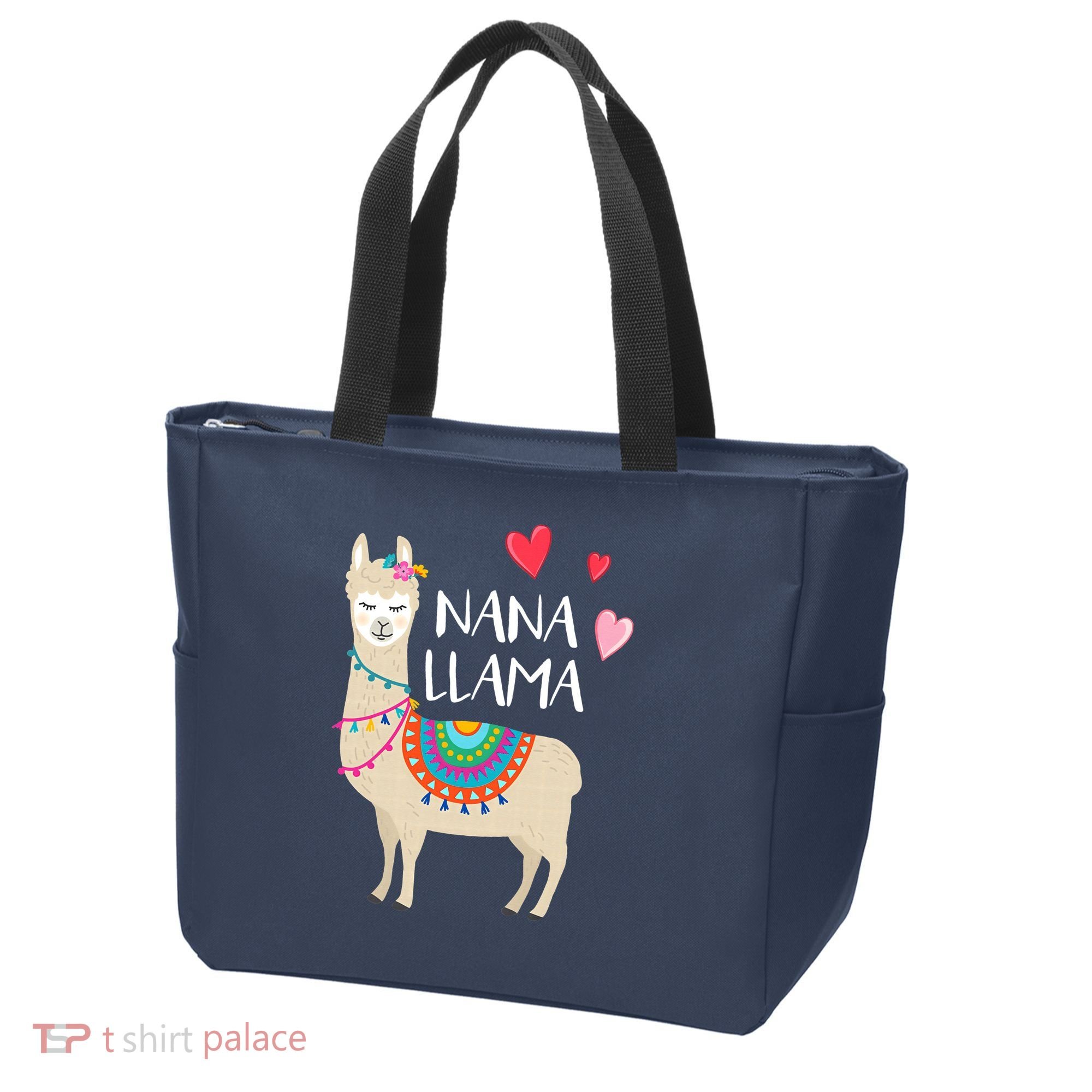 Nana Llama Cute Love Llamas & Alpacas Gift Tees Tote Bag
