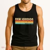New London Ct Connecticut Funny City Home Roots Tank Top thumb 3