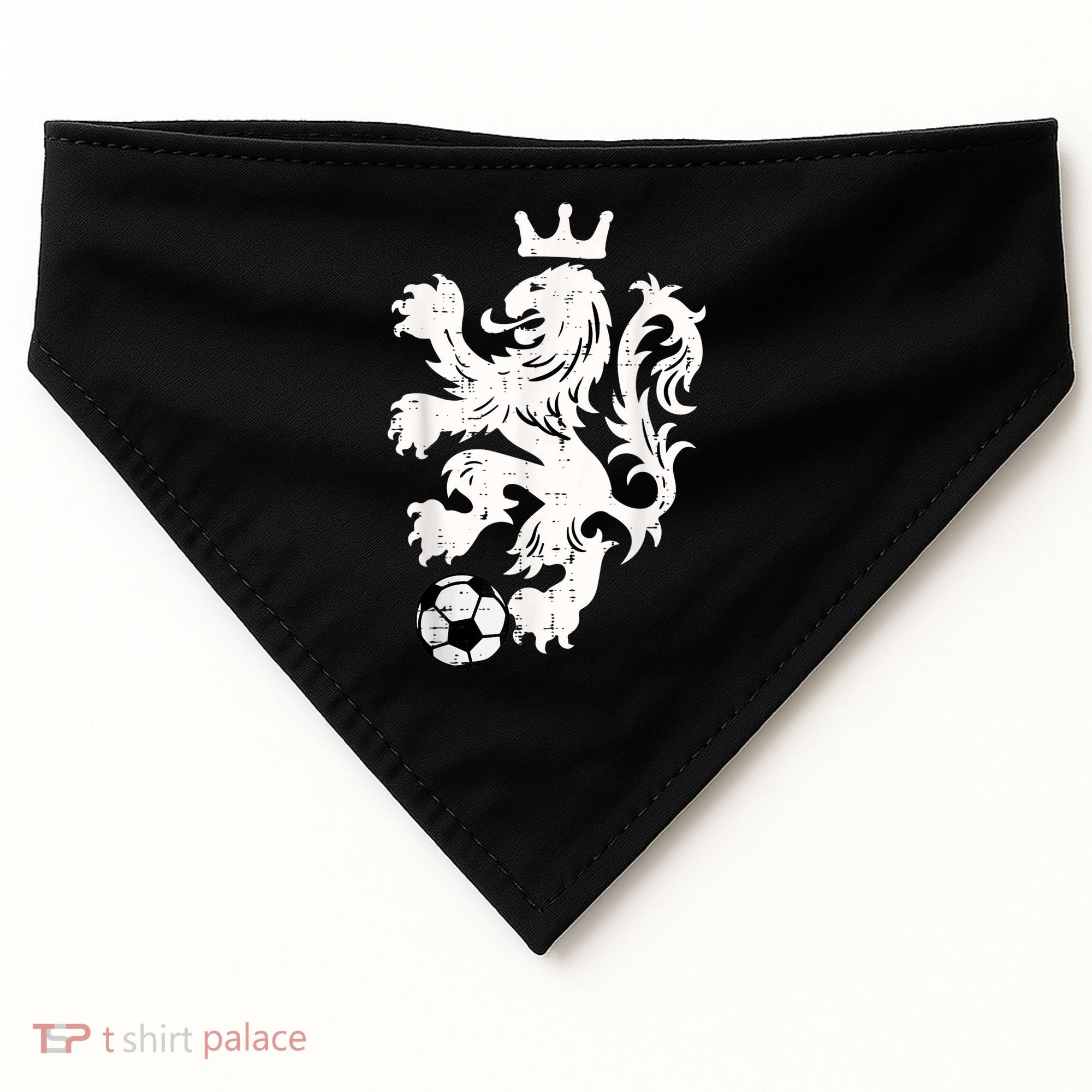 Netherlands Lion Dutch Orange Soccer Fan    USA-Made Doggie Bandana