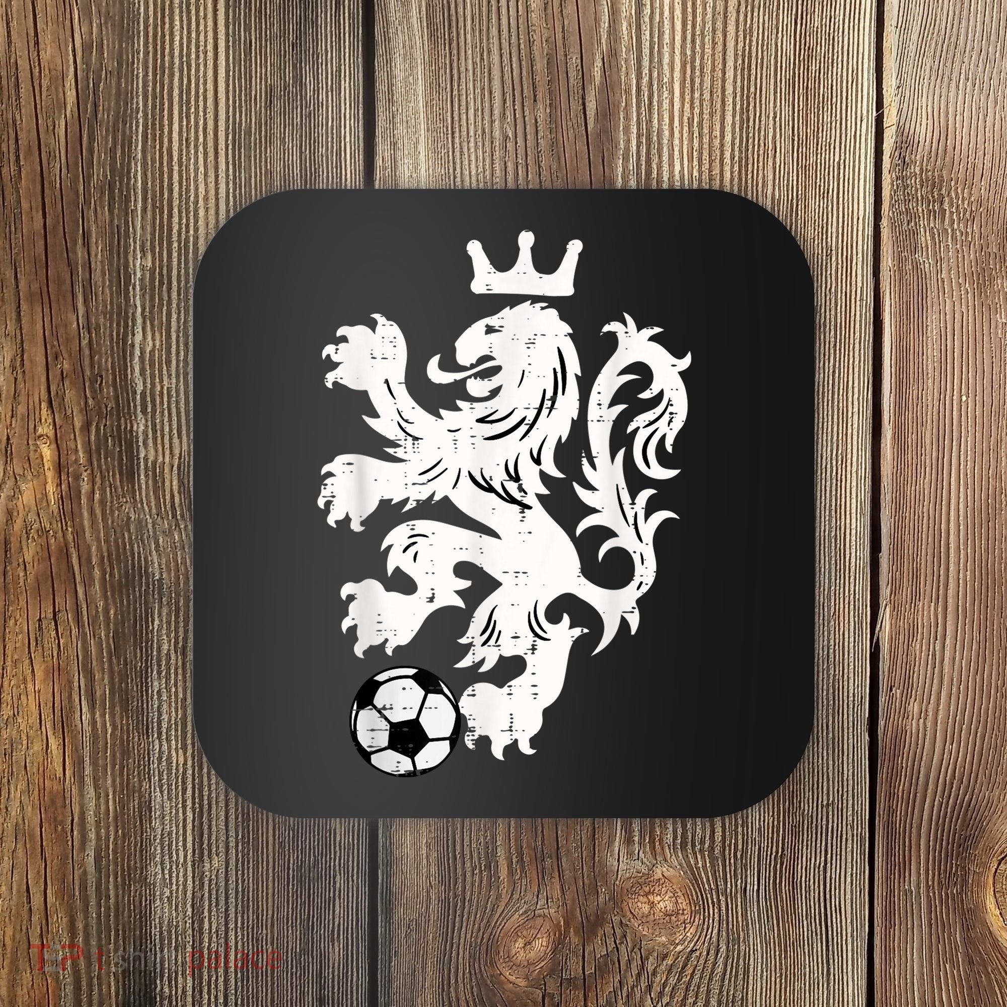 Netherlands Lion Dutch Orange Soccer Fan    Coaster