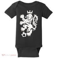 Netherlands Lion Dutch Orange Soccer Fan    Baby Bodysuit thumb 0