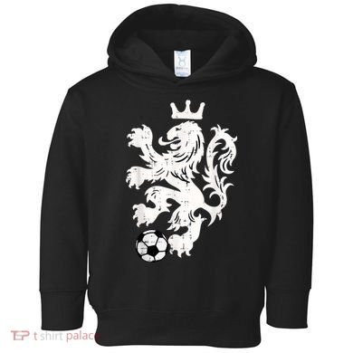 Netherlands Lion Dutch Orange Soccer Fan    Toddler Hoodie