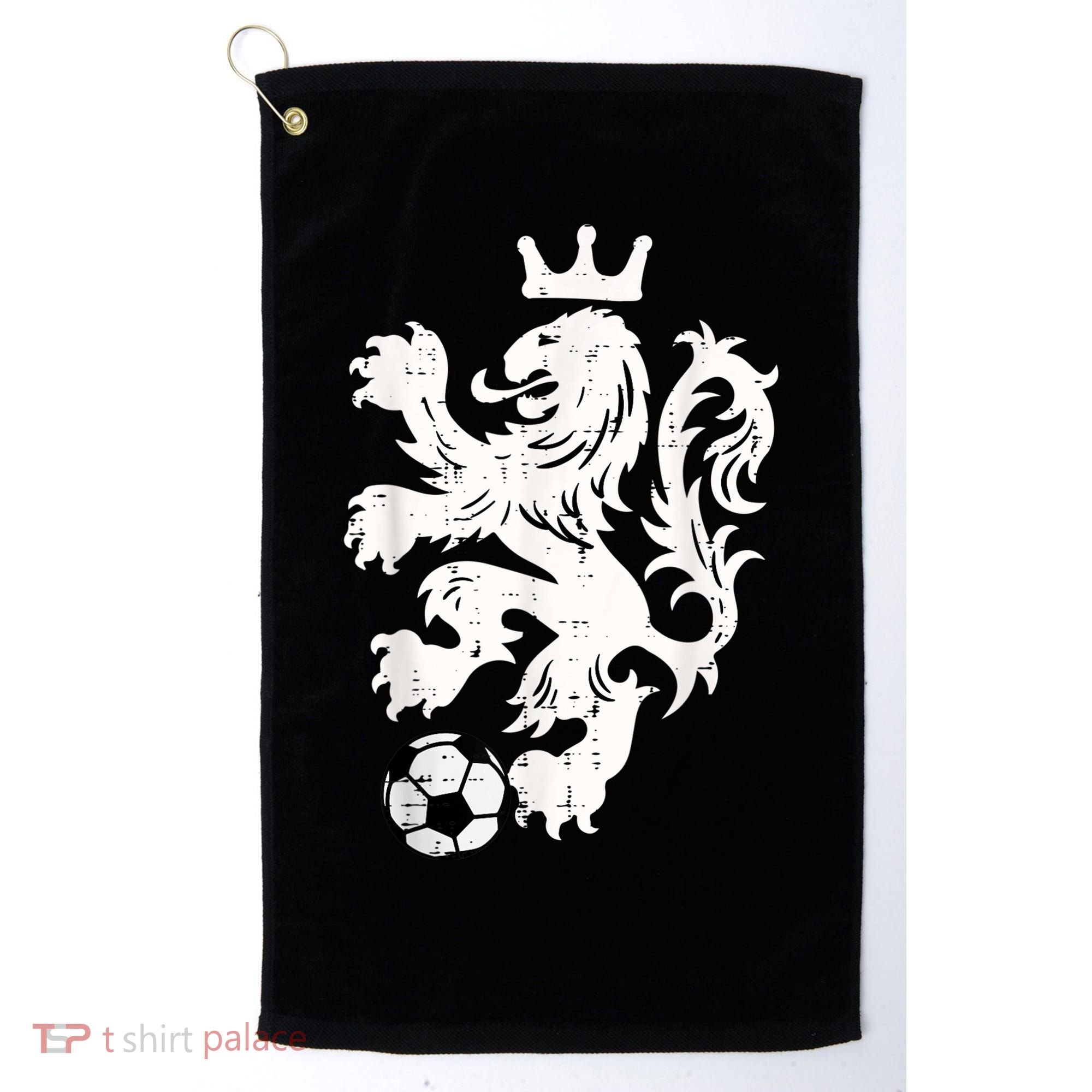 Netherlands Lion Dutch Orange Soccer Fan    Golf Towel
