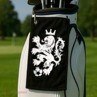 Netherlands Lion Dutch Orange Soccer Fan    Golf Towel thumb 2